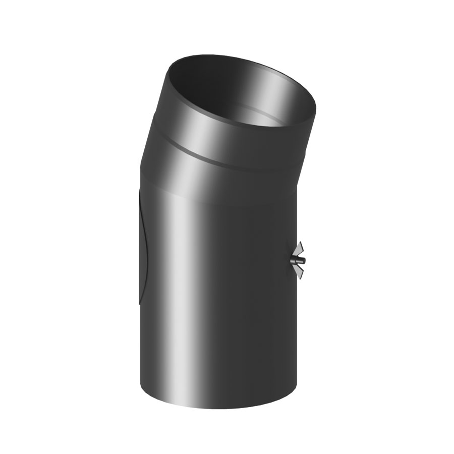 Ferro 15 degree bend with inspection door