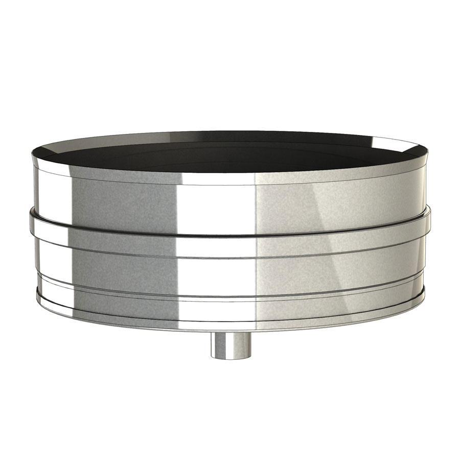 EW Tee cap with drain