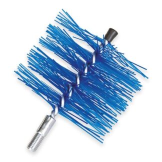 Nylon chimney sweep brush