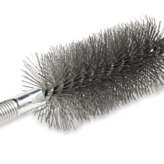 Simple helix chimney sweep brush