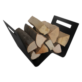 Kratki W-shaped log holder